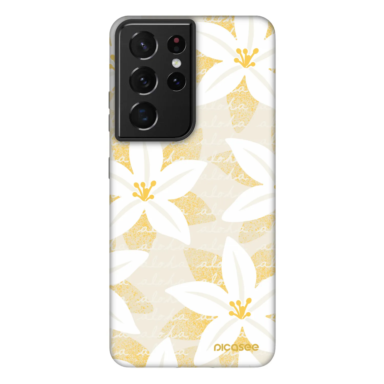 Picasee Fashion Case Samsung Galaxy S21 Ultra 5G G998B - Island Leave