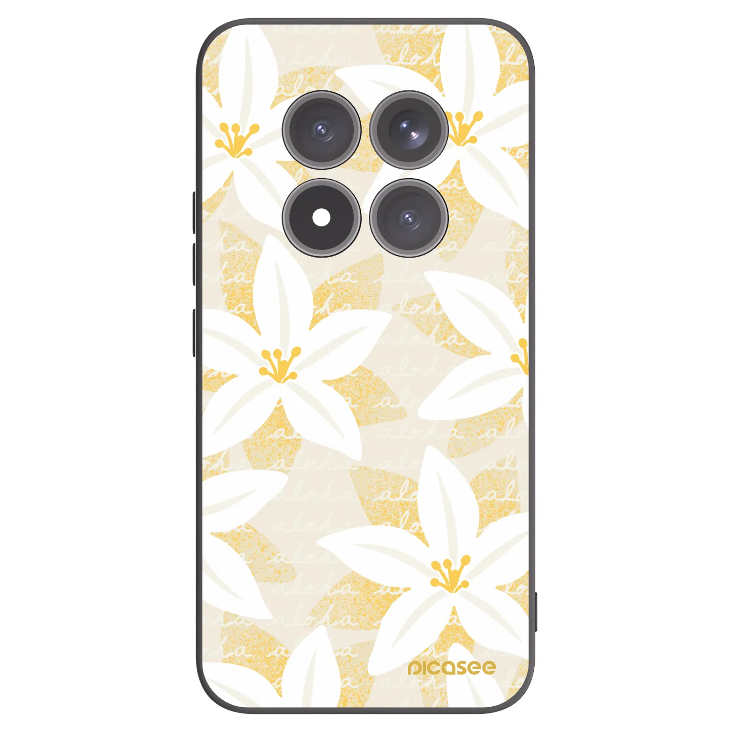 Picasee fekete szilikon tok az alábbi mobiltelefonokra Xiaomi Redmi Note 15 Pro+ - Island Leave