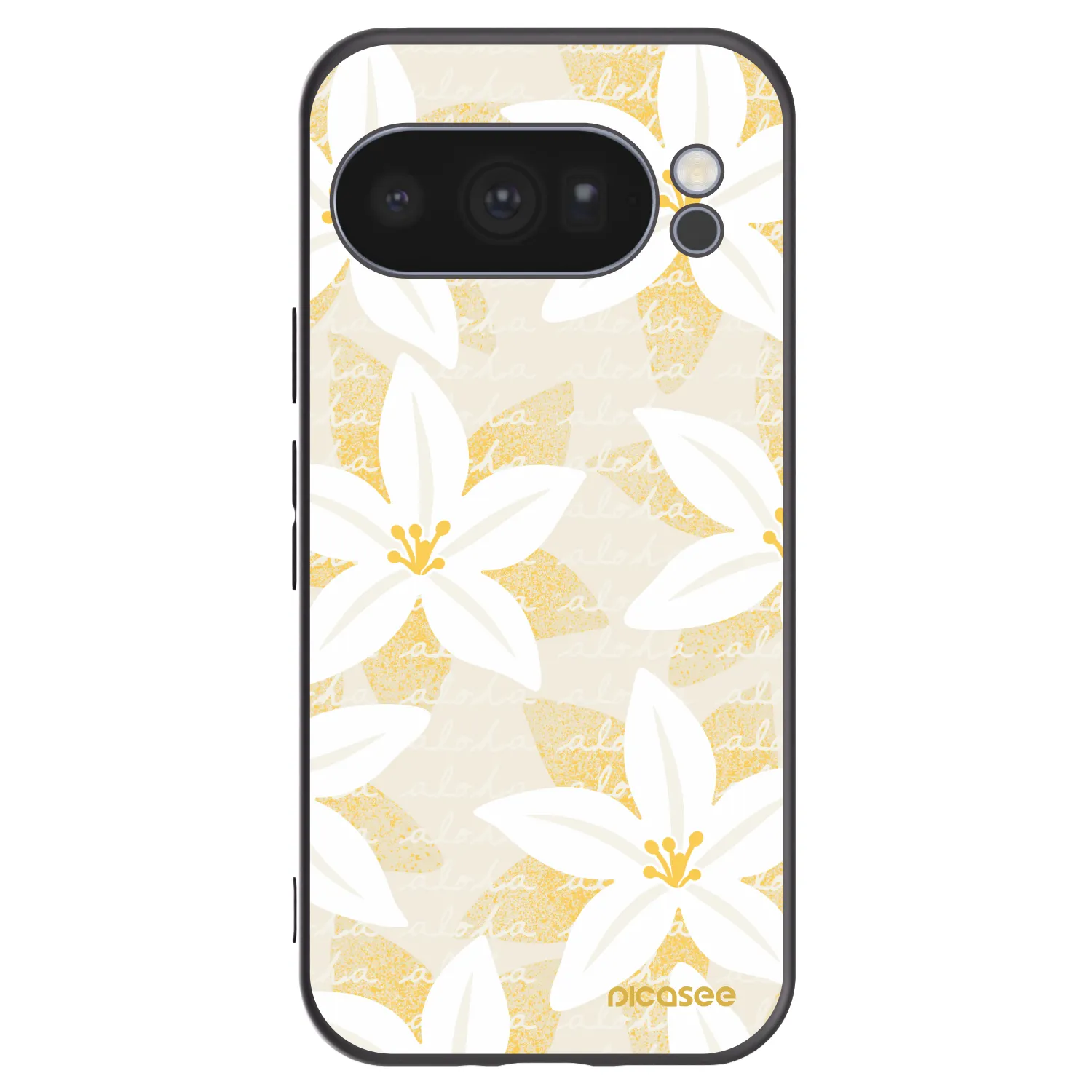 Picasee fekete szilikon tok az alábbi mobiltelefonokra Google Pixel 10 Pro - Island Leave