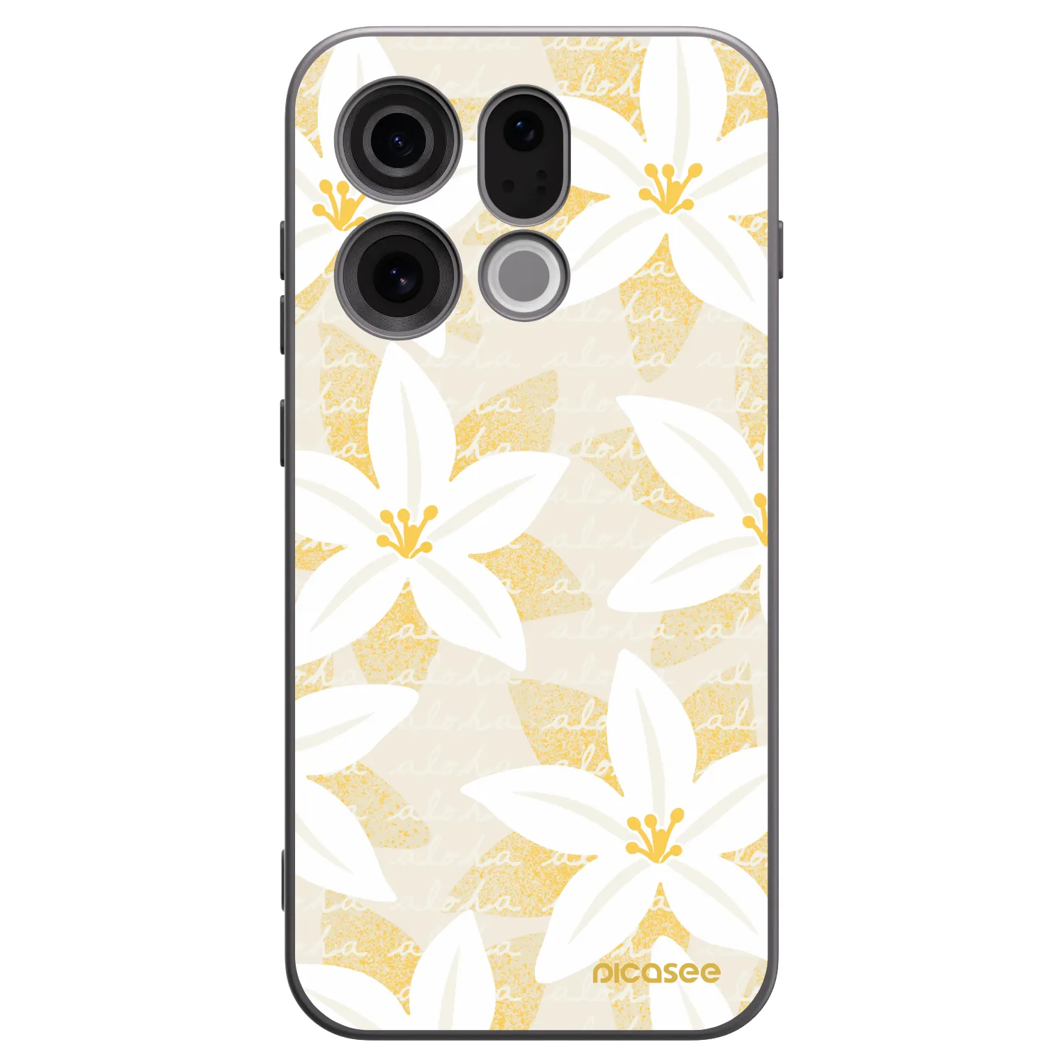 Picasee fekete szilikon tok az alábbi mobiltelefonokra OPPO Find X9 - Island Leave