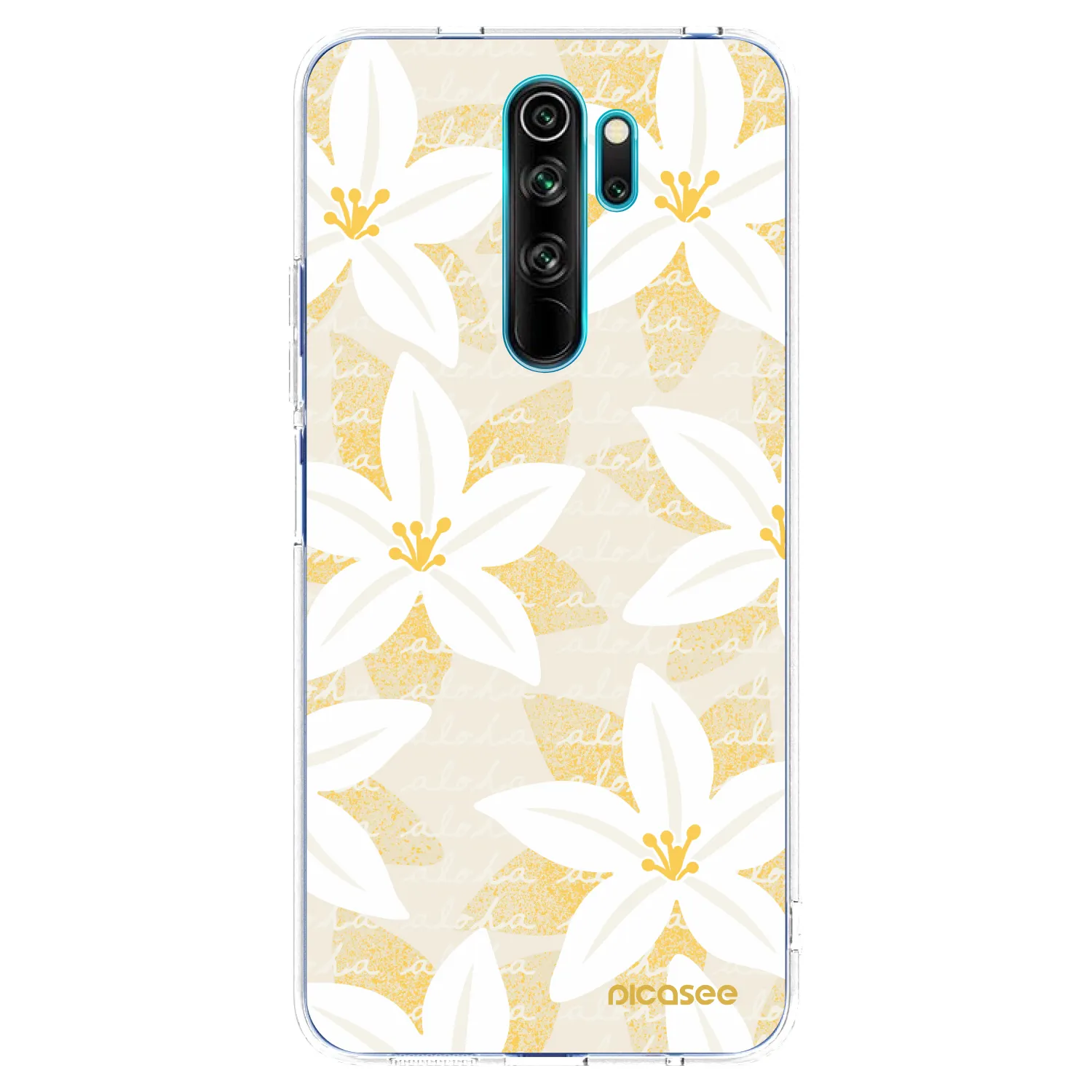Picasee átlátszó szilikon tok az alábbi mobiltelefonokra Xiaomi Redmi Note 8 Pro - Island Leave