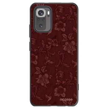 Picasee fekete szilikon tok az alábbi mobiltelefonokra Xiaomi Redmi Note 10 - Red Elegance