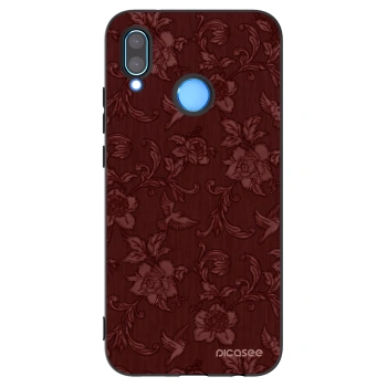 Picasee fekete szilikon tok az alábbi mobiltelefonokra Huawei P20 Lite - Red Elegance