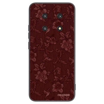 Picasee fekete szilikon tok az alábbi mobiltelefonokra Honor Magic4 Lite 5G - Red Elegance