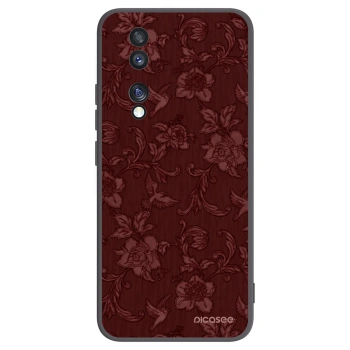 Picasee fekete szilikon tok az alábbi mobiltelefonokra Honor 70 - Red Elegance