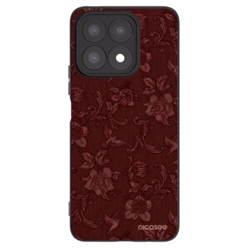 Picasee fekete szilikon tok az alábbi mobiltelefonokra Honor X8a - Red Elegance