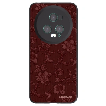 Picasee fekete szilikon tok az alábbi mobiltelefonokra Honor Magic5 Pro - Red Elegance
