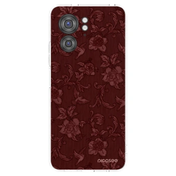 Picasee átlátszó szilikon tok az alábbi mobiltelefonokra Motorola Edge 40 - Red Elegance