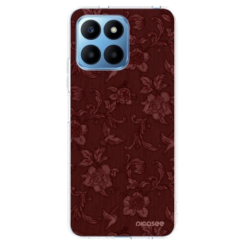 Picasee átlátszó szilikon tok az alábbi mobiltelefonokra Honor 70 Lite - Red Elegance