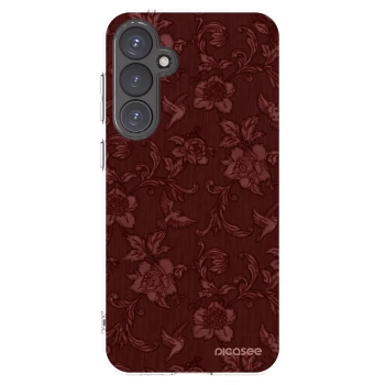 Picasee átlátszó szilikon tok az alábbi mobiltelefonokra Samsung Galaxy S23 FE S711B - Red Elegance