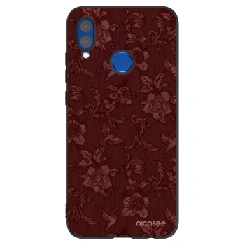 Picasee fekete szilikon tok az alábbi mobiltelefonokra Huawei P Smart 2019 - Red Elegance