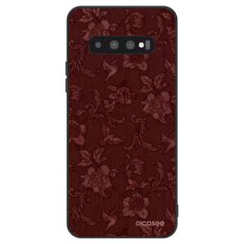 Szilikon tok erre a típusra Samsung Galaxy S10 Plus G975 - Red Elegance