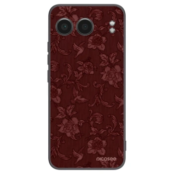 Picasee fekete szilikon tok az alábbi mobiltelefonokra OnePlus Nord 4 - Red Elegance