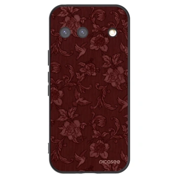 Picasee fekete szilikon tok az alábbi mobiltelefonokra Google Pixel 9 - Red Elegance