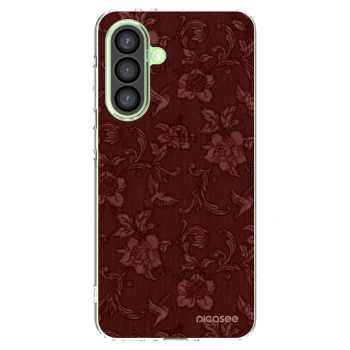 Picasee átlátszó szilikon tok az alábbi mobiltelefonokra Samsung Galaxy A26 5G A266B - Red Elegance