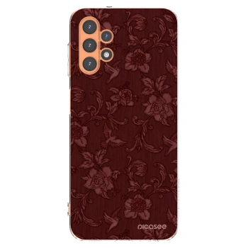 Picasee átlátszó szilikon tok az alábbi mobiltelefonokra Samsung Galaxy A13 5G - Red Elegance