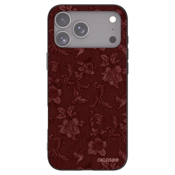 Picasee fekete szilikon tok az alábbi mobiltelefonokra Apple iPhone 17 Pro Max - Red Elegance