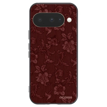 Picasee fekete szilikon tok az alábbi mobiltelefonokra Google Pixel 10 - Red Elegance