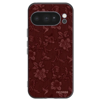 Picasee fekete szilikon tok az alábbi mobiltelefonokra Google Pixel 10 Pro - Red Elegance