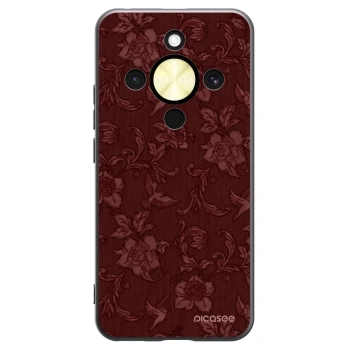 Picasee fekete szilikon tok az alábbi mobiltelefonokra Honor Magic8 Lite 5G - Red Elegance