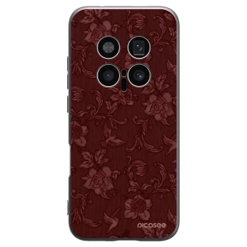 Picasee fekete szilikon tok az alábbi mobiltelefonokra Honor Magic8 Pro 5G - Red Elegance