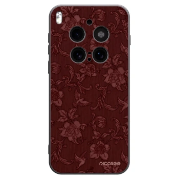 Picasee fekete szilikon tok az alábbi mobiltelefonokra Vivo X300 Pro - Red Elegance
