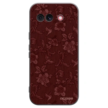 Picasee fekete szilikon tok az alábbi mobiltelefonokra Google Pixel 10a - Red Elegance