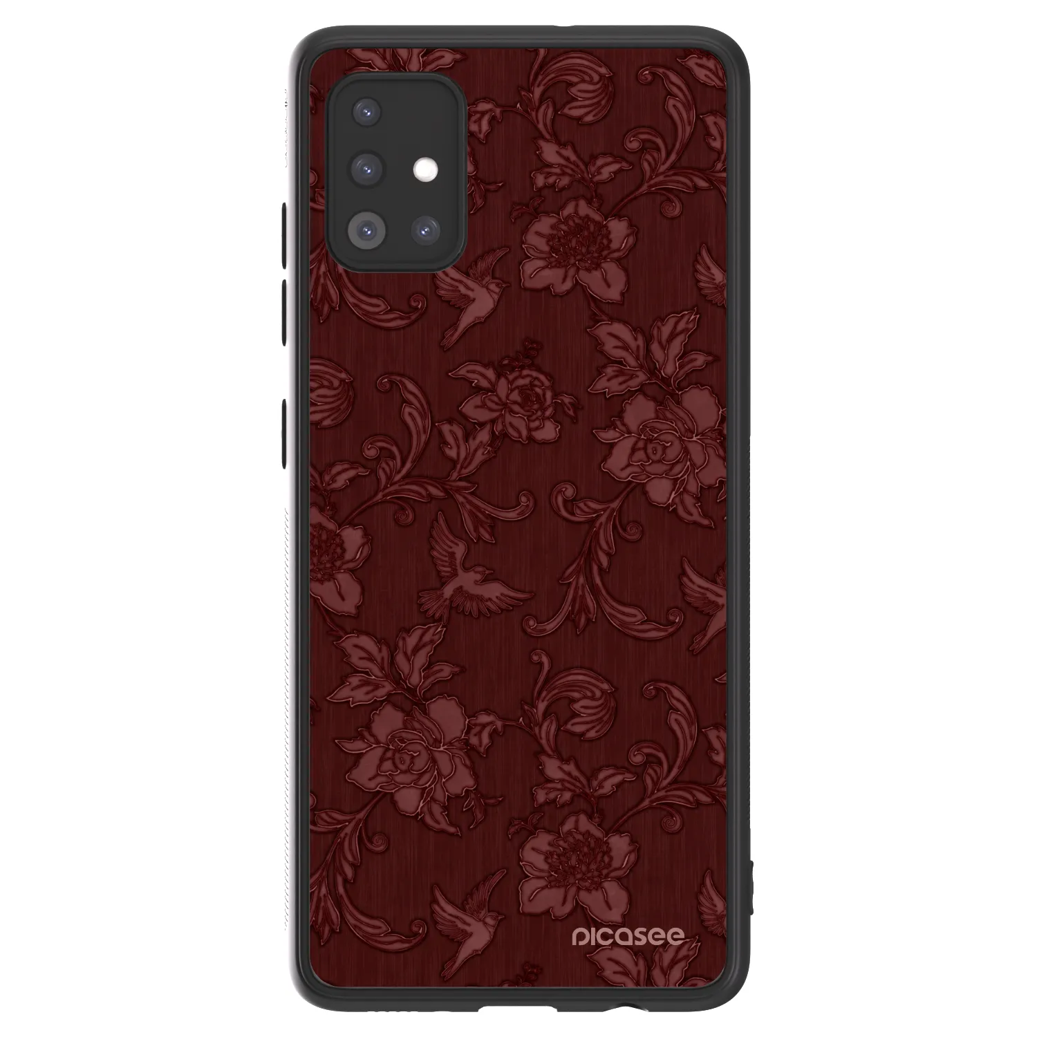 Picasee ULTIMATE CASE Samsung Galaxy A51 A515F - készülékre - Red Elegance