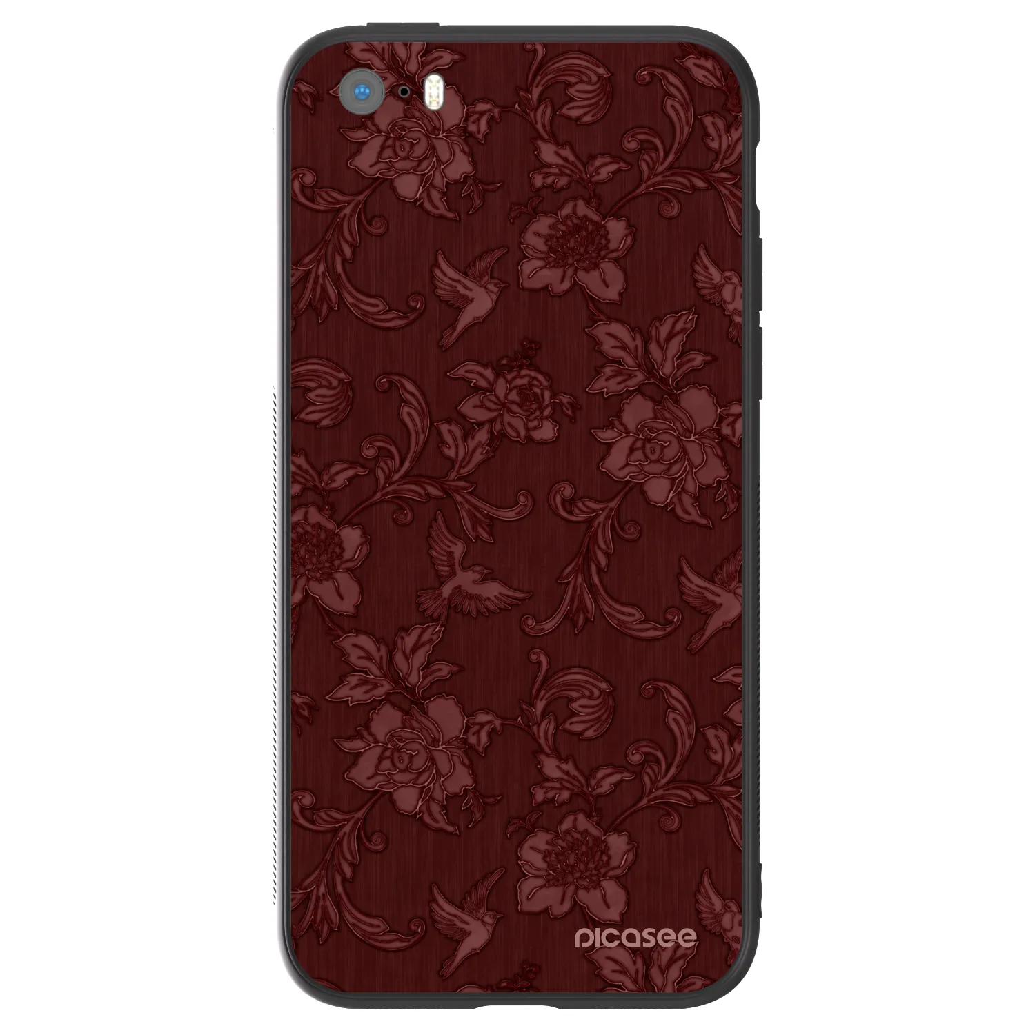 Picasee ULTIMATE CASE Apple iPhone 5/5S/SE - készülékre - Red Elegance