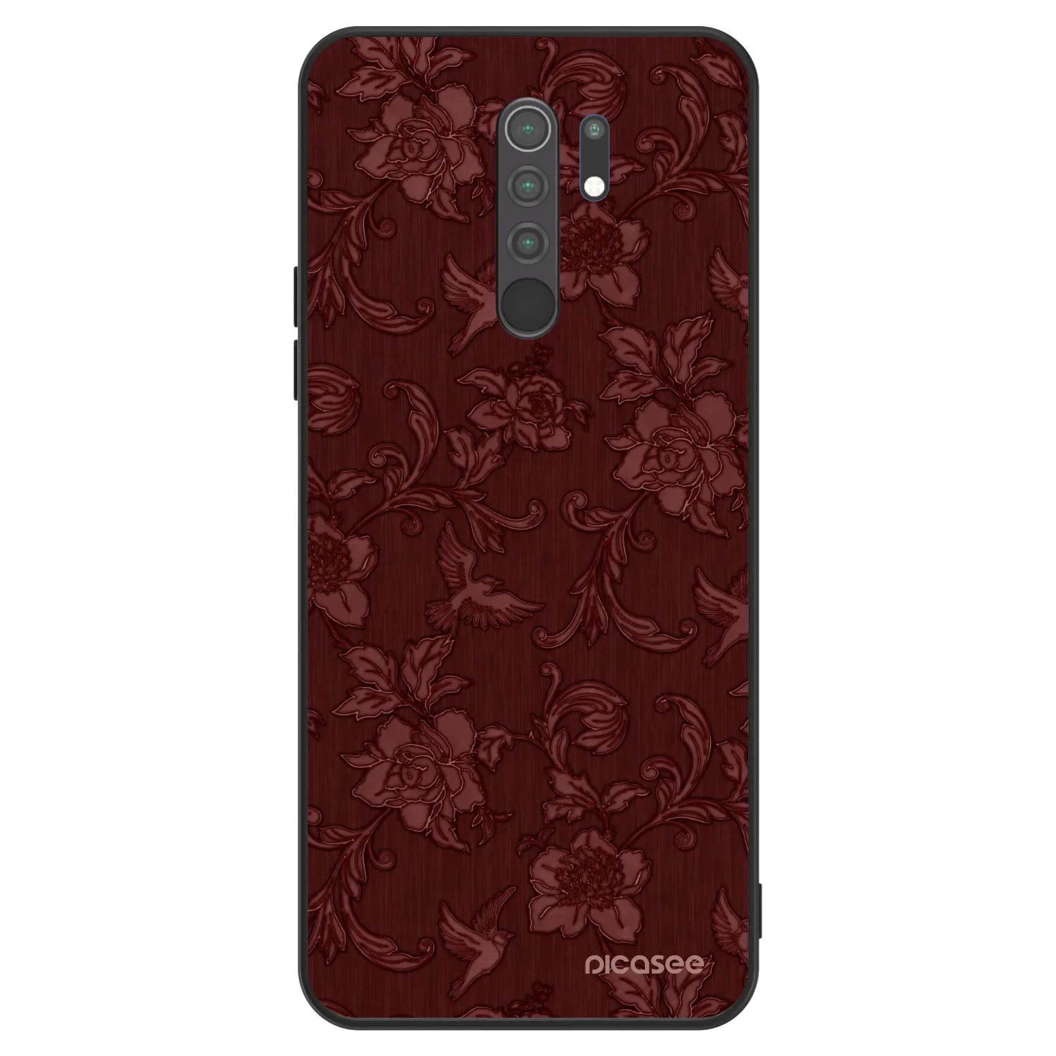 Picasee ULTIMATE CASE Xiaomi Redmi 9 - készülékre - Red Elegance