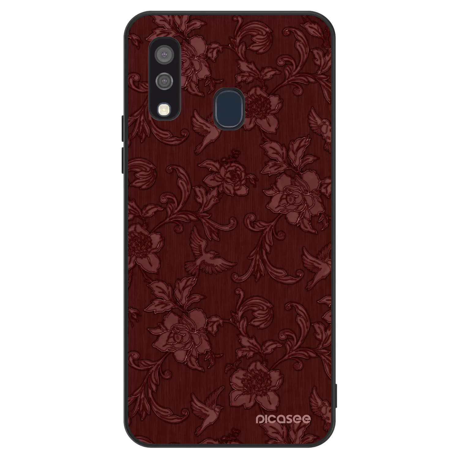 Picasee ULTIMATE CASE Samsung Galaxy A40 A405F - készülékre - Red Elegance
