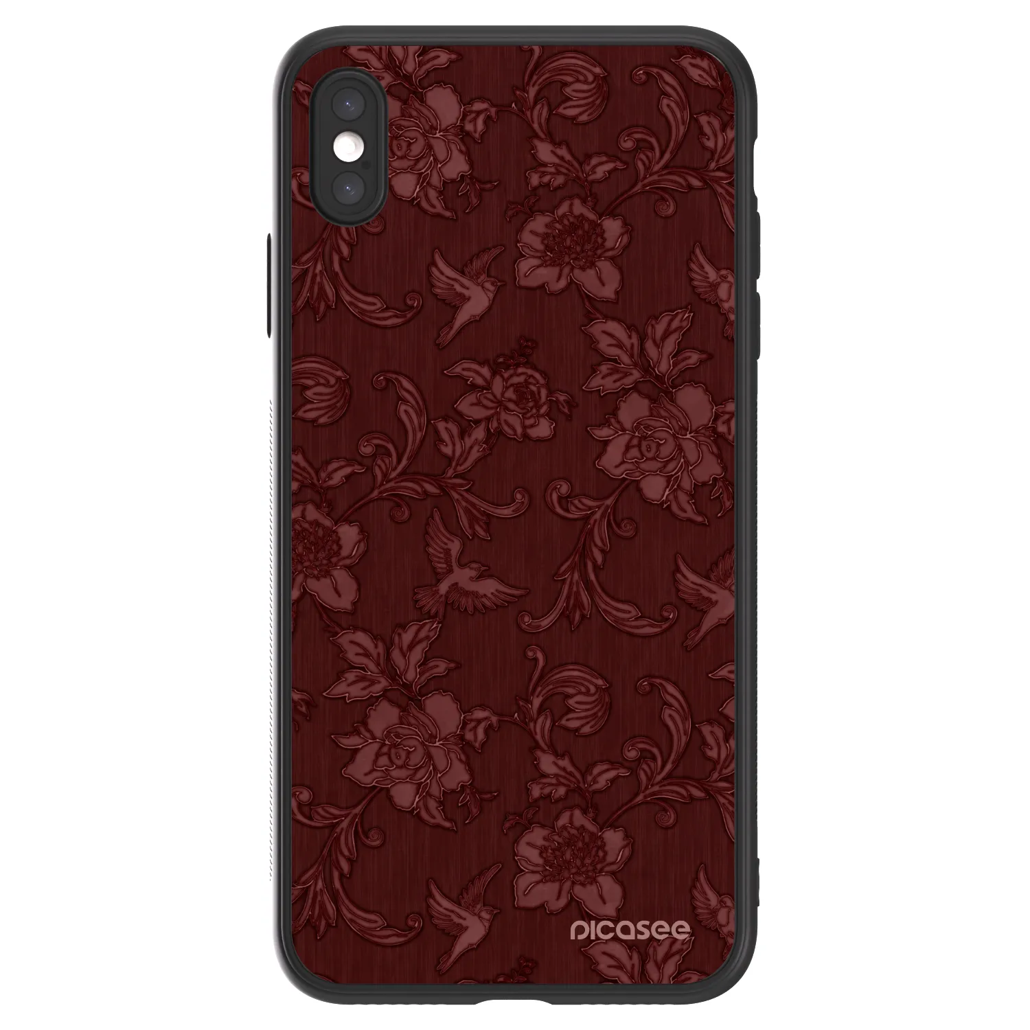 Picasee ULTIMATE CASE Apple iPhone XS Max - készülékre - Red Elegance