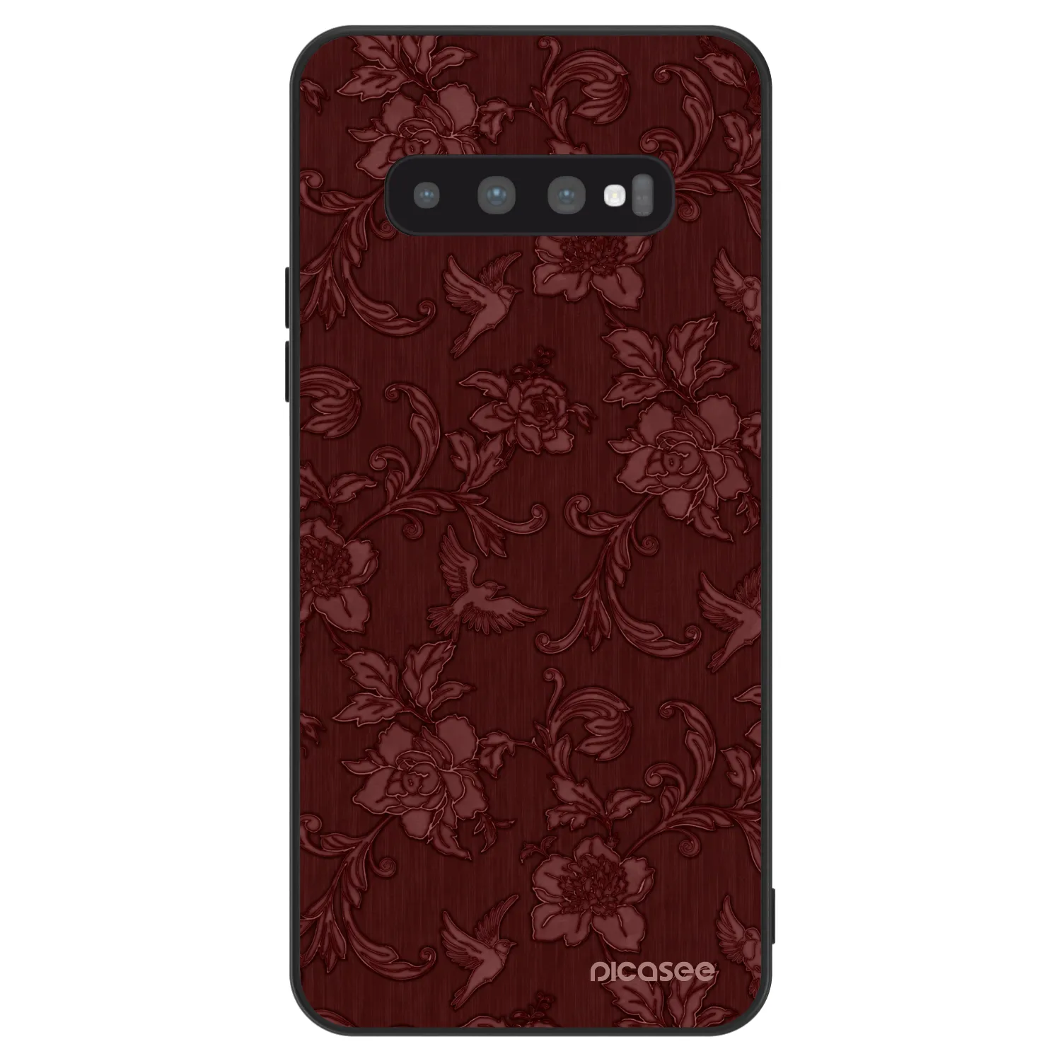 Picasee ULTIMATE CASE Samsung Galaxy S10 G973 - készülékre - Red Elegance