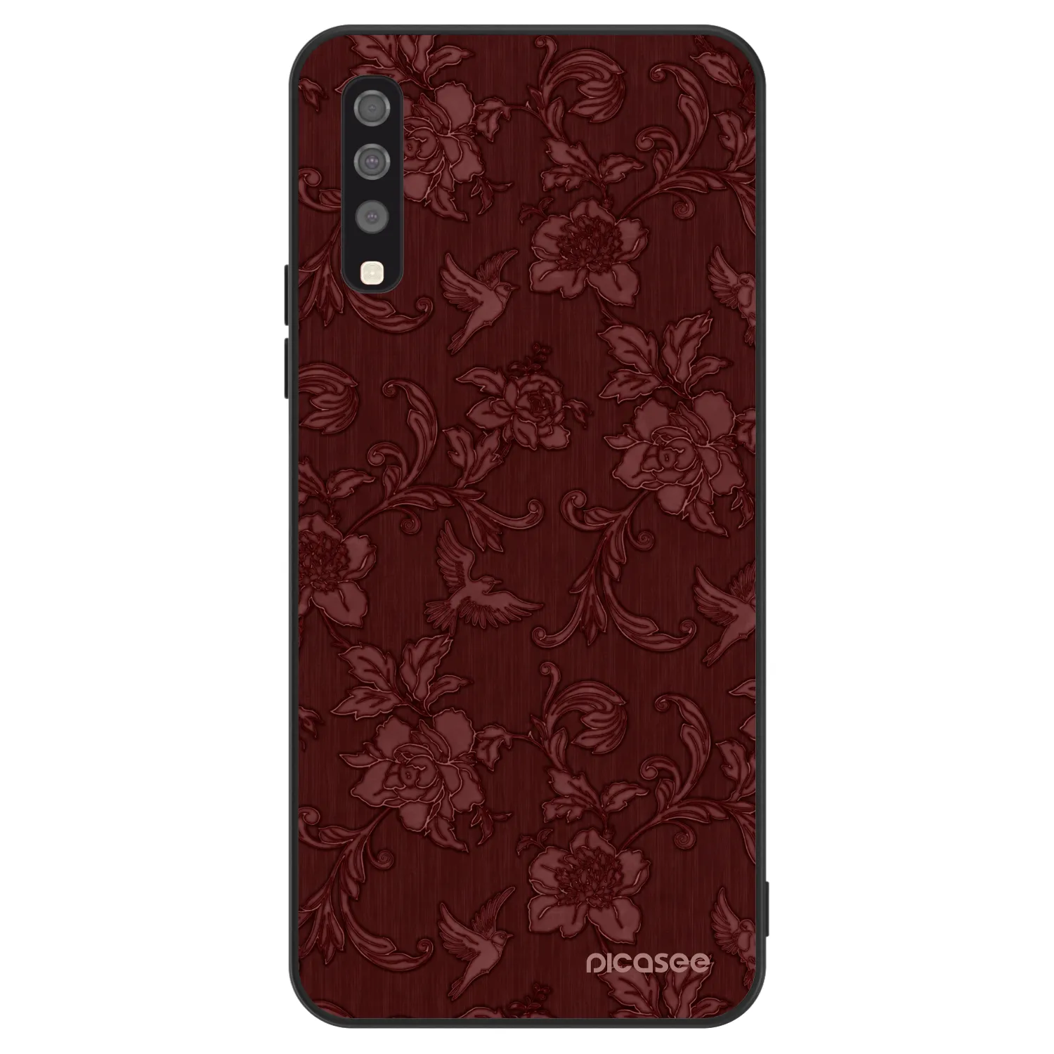Picasee ULTIMATE CASE Samsung Galaxy A70 A705F - készülékre - Red Elegance