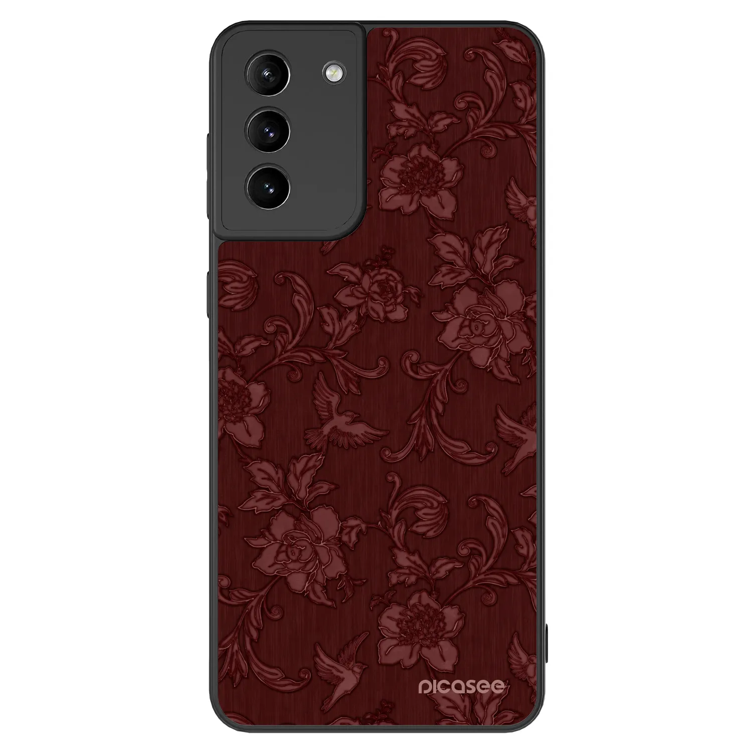Picasee ULTIMATE CASE Samsung Galaxy S21+ 5G G996F - készülékre - Red Elegance