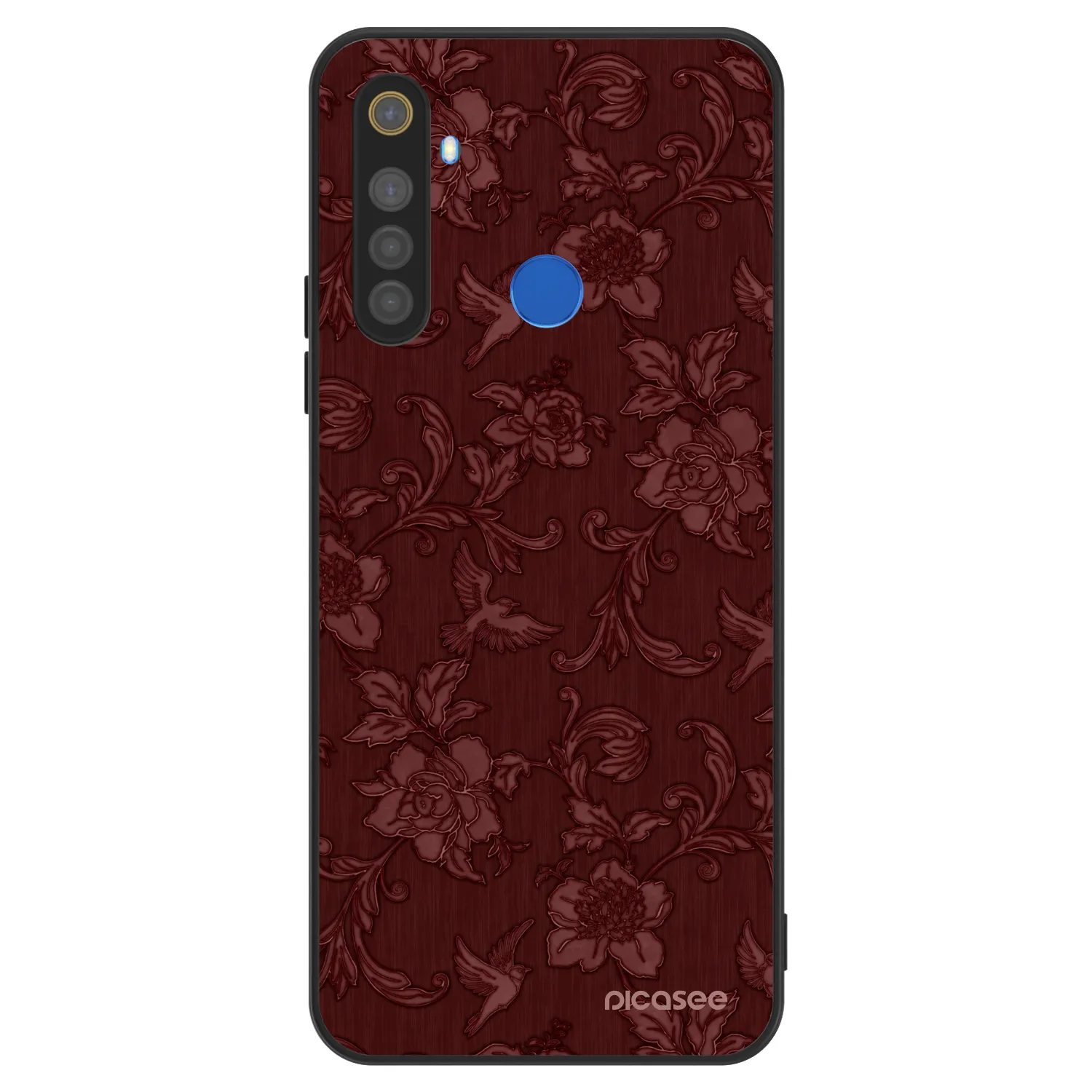 Picasee ULTIMATE CASE Realme 5 - készülékre - Red Elegance