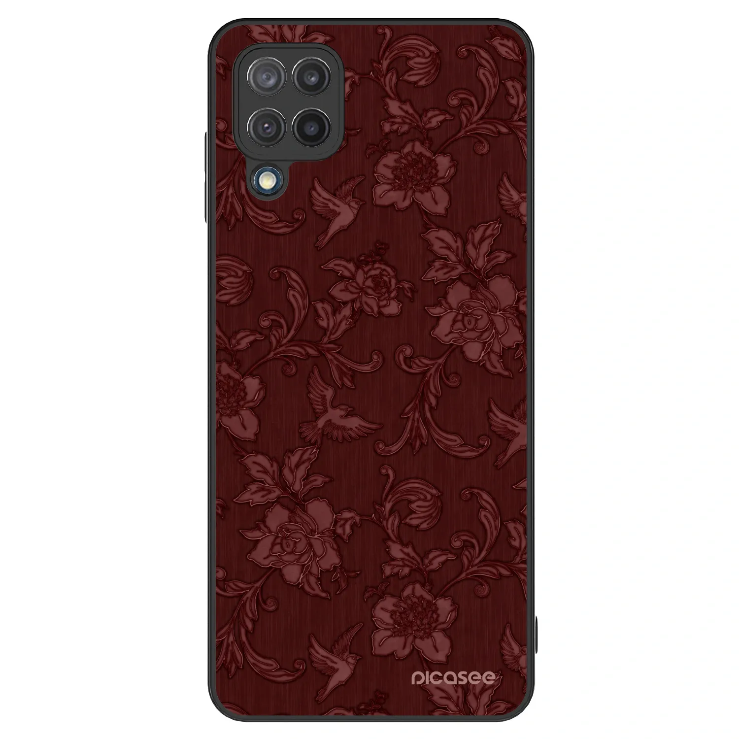 Picasee ULTIMATE CASE Samsung Galaxy M12 M127F - készülékre - Red Elegance