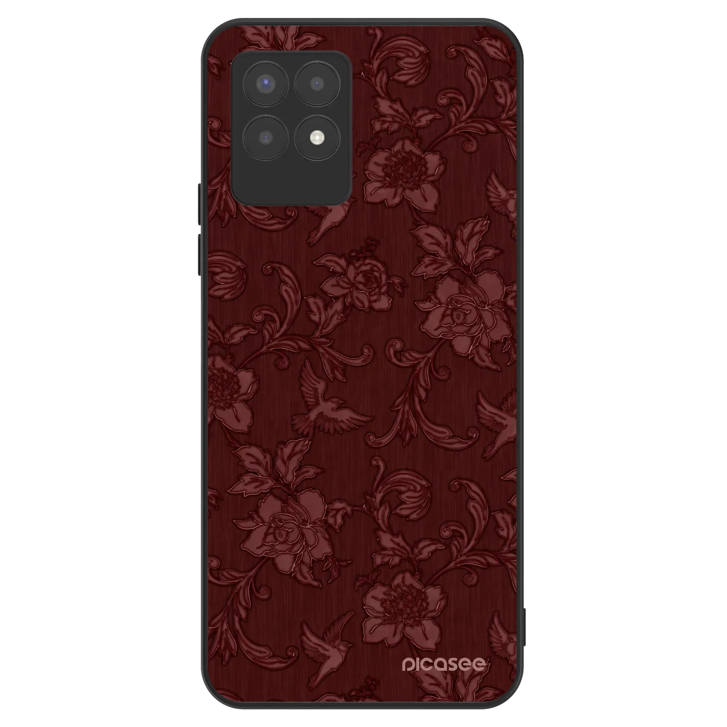 Picasee ULTIMATE CASE Realme 8i - készülékre - Red Elegance