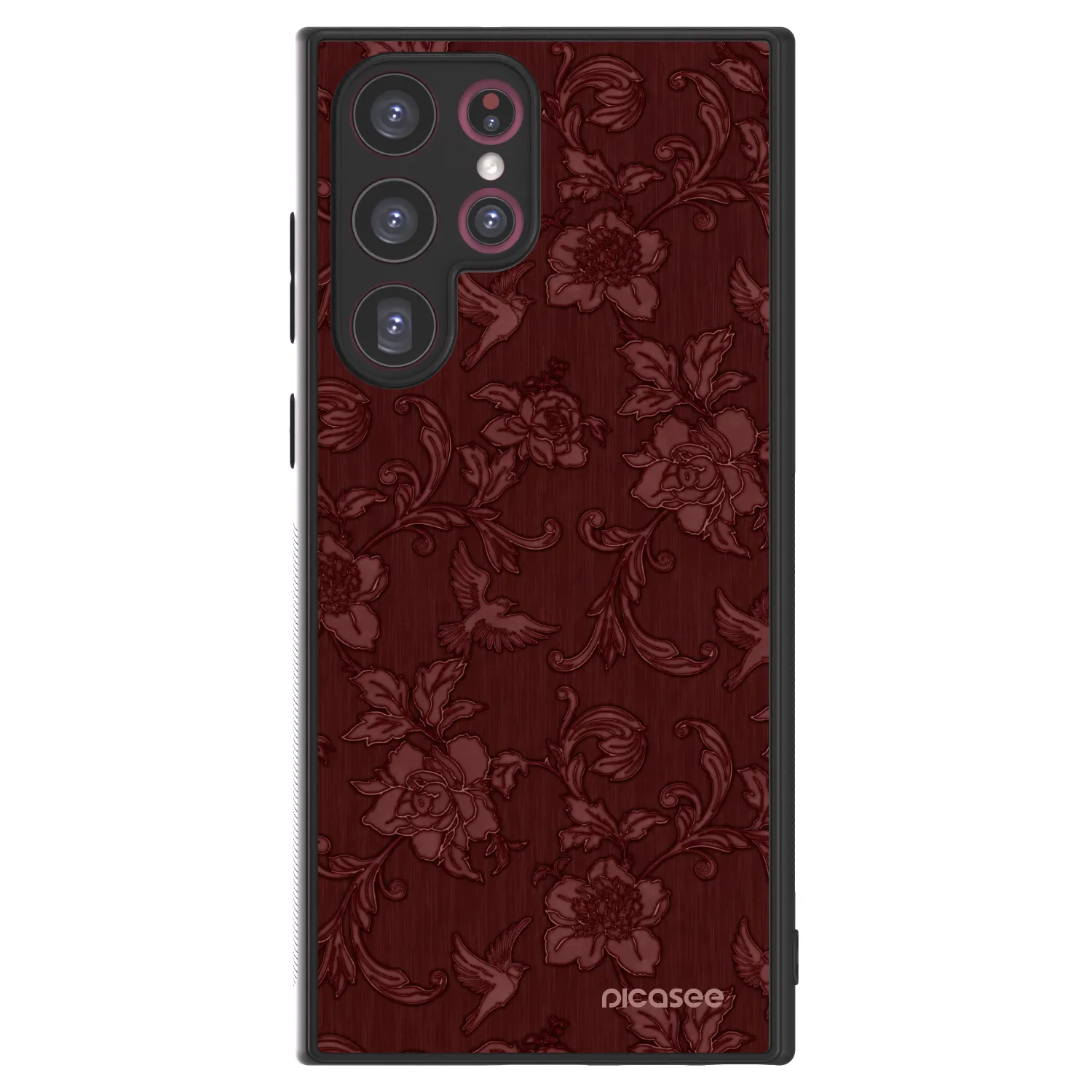 Picasee ULTIMATE CASE Samsung Galaxy S22 Ultra 5G - készülékre - Red Elegance