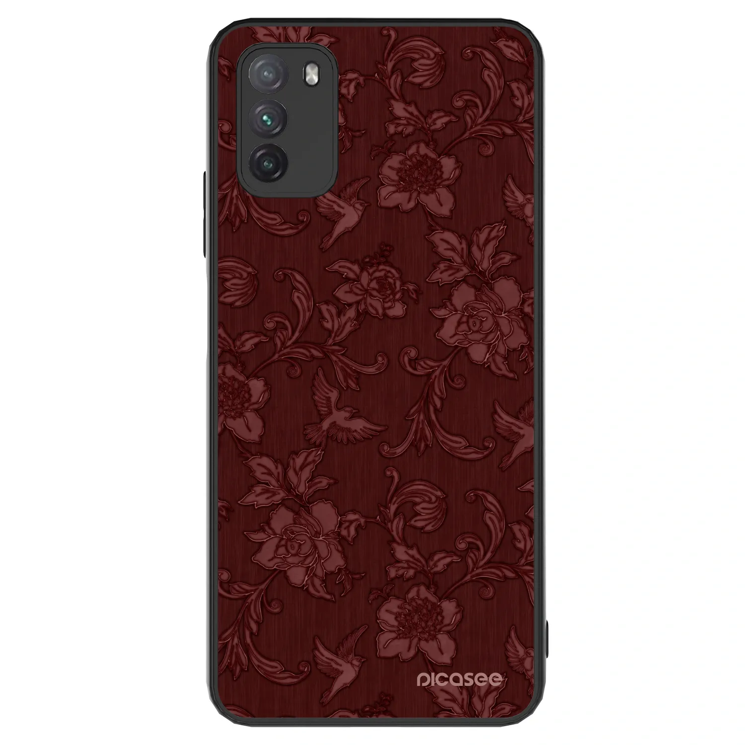 Picasee ULTIMATE CASE Xiaomi Poco M3 - készülékre - Red Elegance