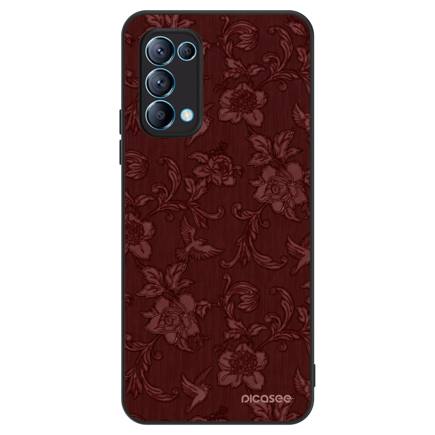 Picasee ULTIMATE CASE OPPO Reno 5 5G - készülékre - Red Elegance