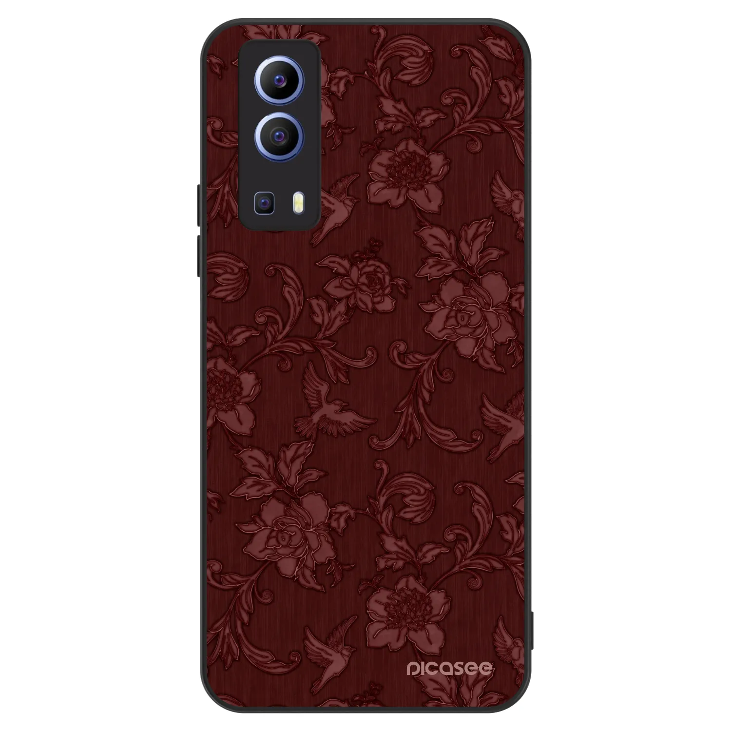 Picasee ULTIMATE CASE Vivo Y52 5G - készülékre - Red Elegance