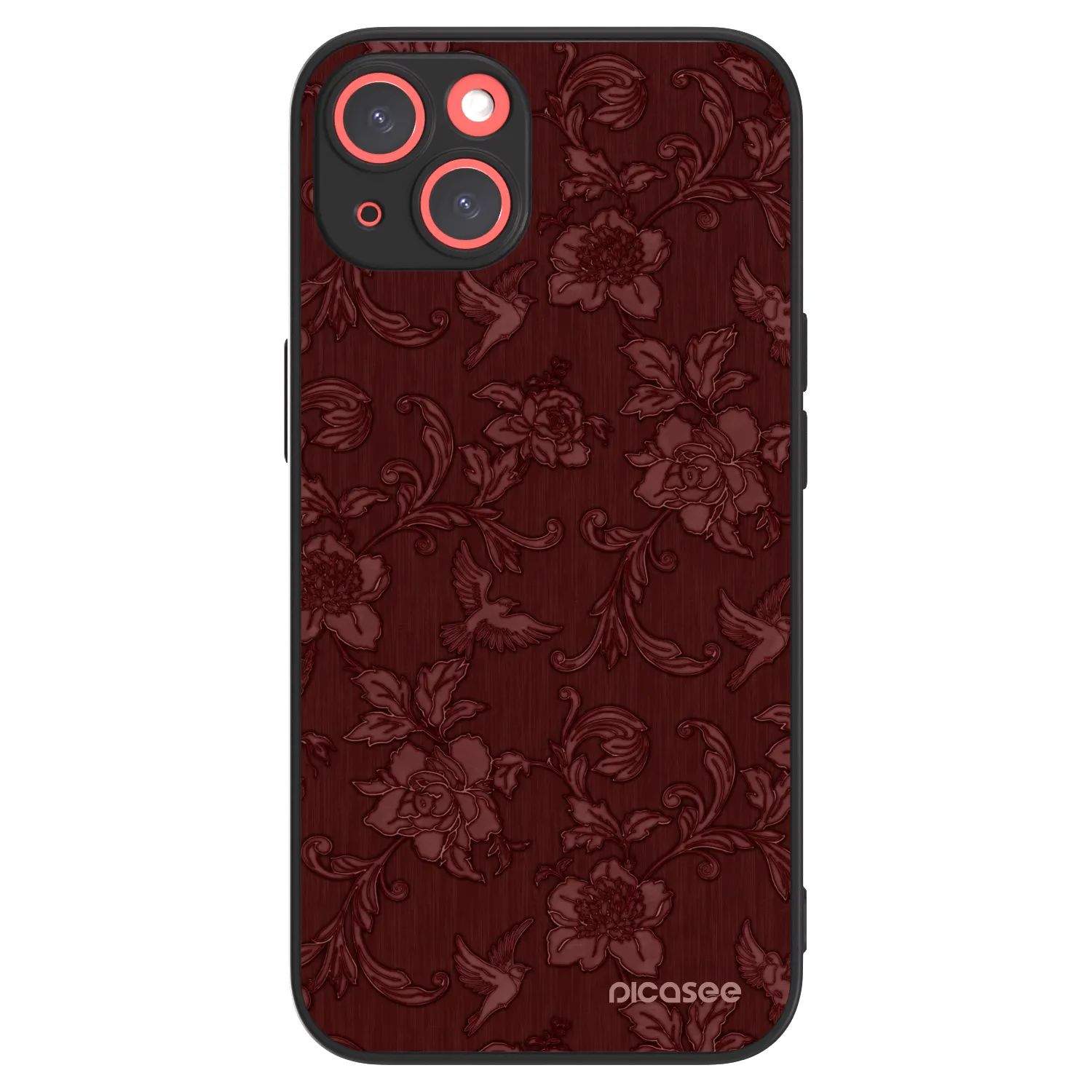 Picasee ULTIMATE CASE MagSafe Apple iPhone 13 - készülékre - Red Elegance
