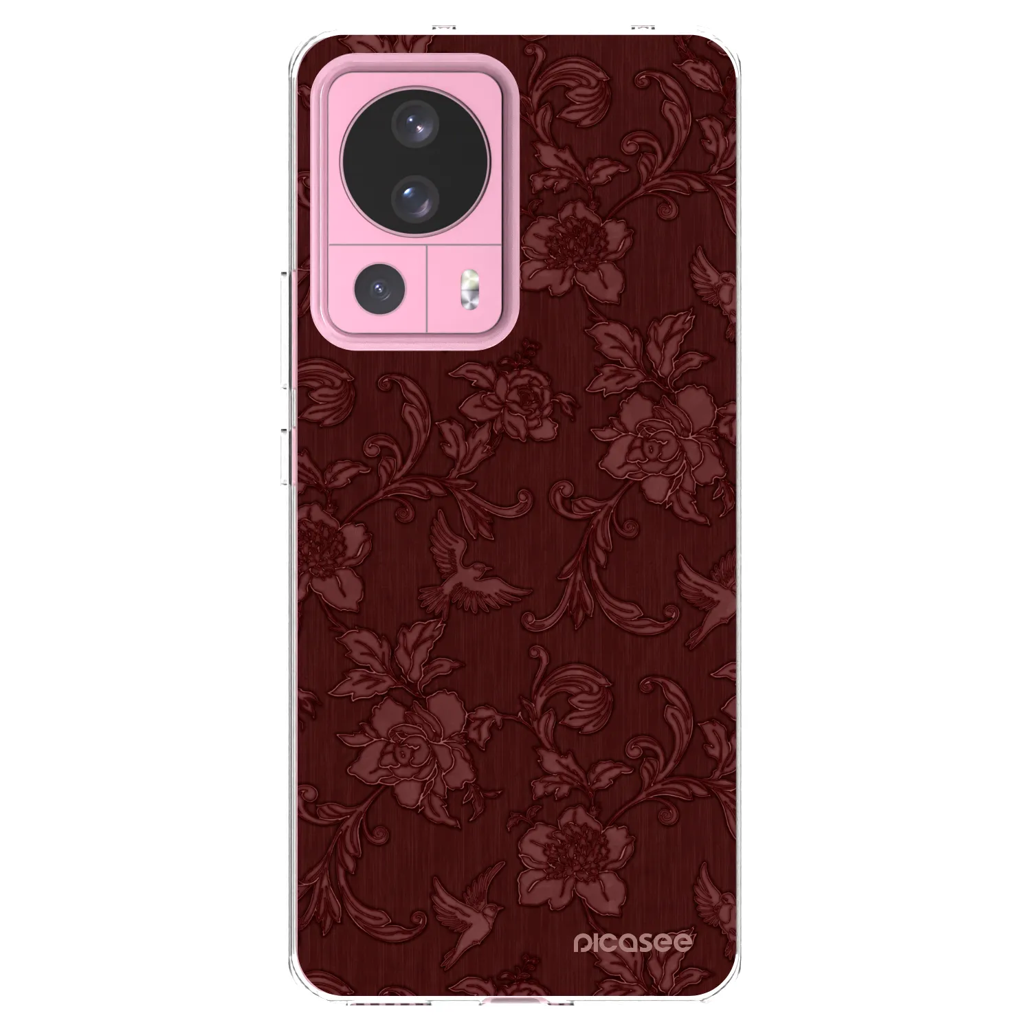 Picasee átlátszó szilikon tok az alábbi mobiltelefonokra Xiaomi 13 Lite - Red Elegance