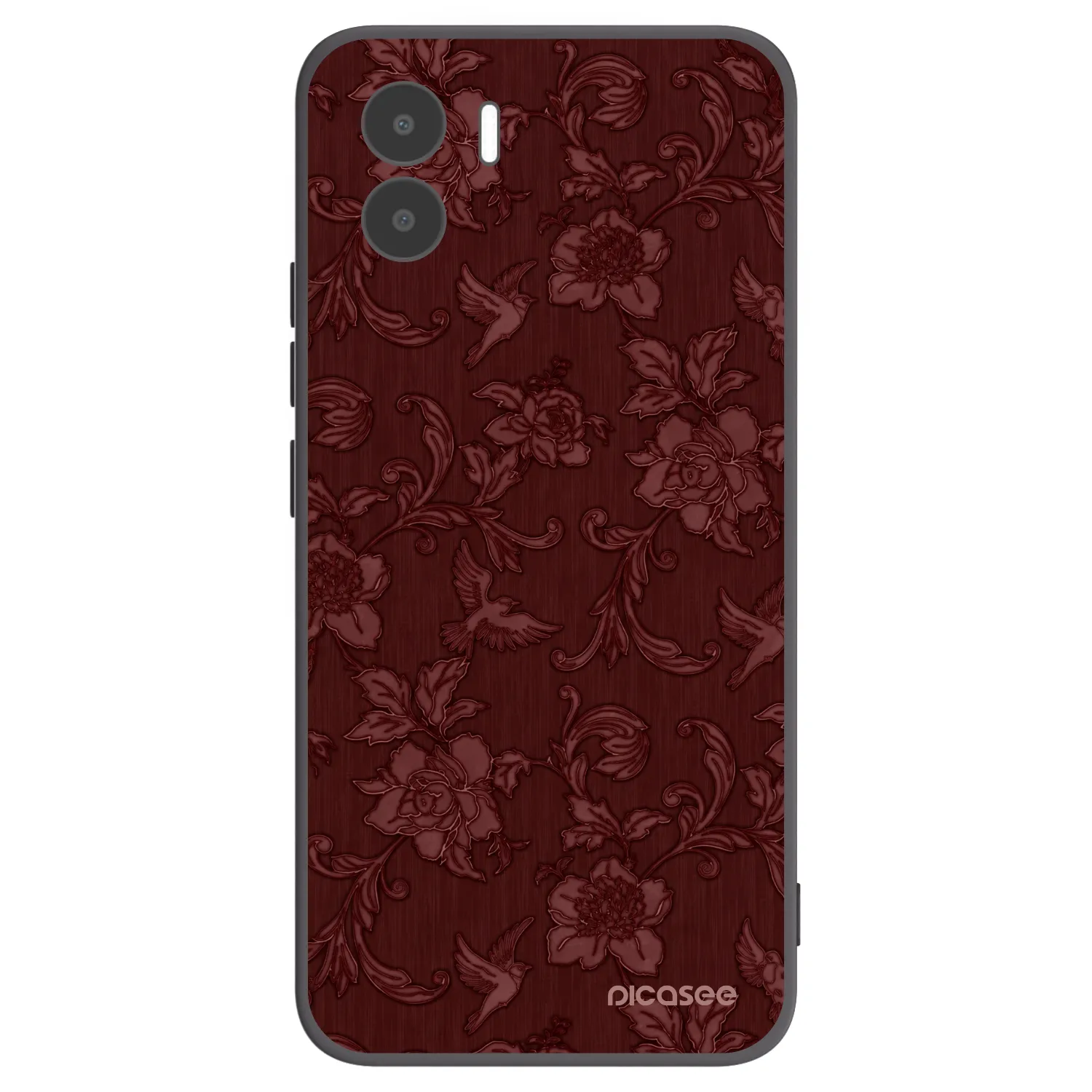 Picasee fekete szilikon tok az alábbi mobiltelefonokra Xiaomi Redmi A2 - Red Elegance