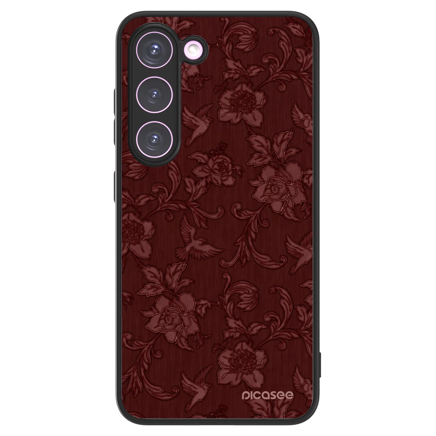 Picasee ULTIMATE CASE PowerShare Samsung Galaxy S23 5G - készülékre - Red Elegance