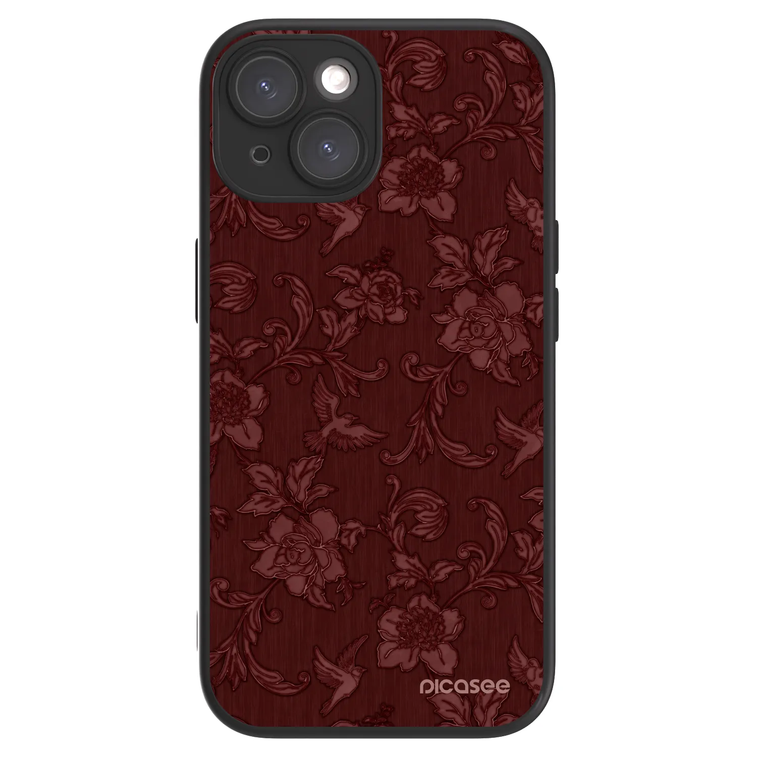 Picasee ULTIMATE CASE MagSafe Apple iPhone 15 - készülékre - Red Elegance