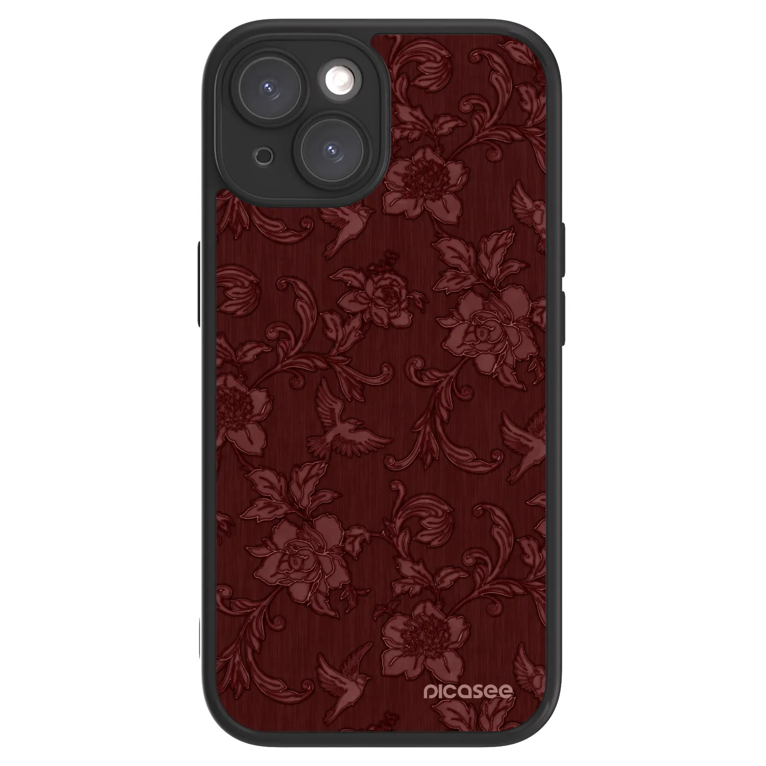 Picasee ULTIMATE CASE Apple iPhone 15 - készülékre - Red Elegance