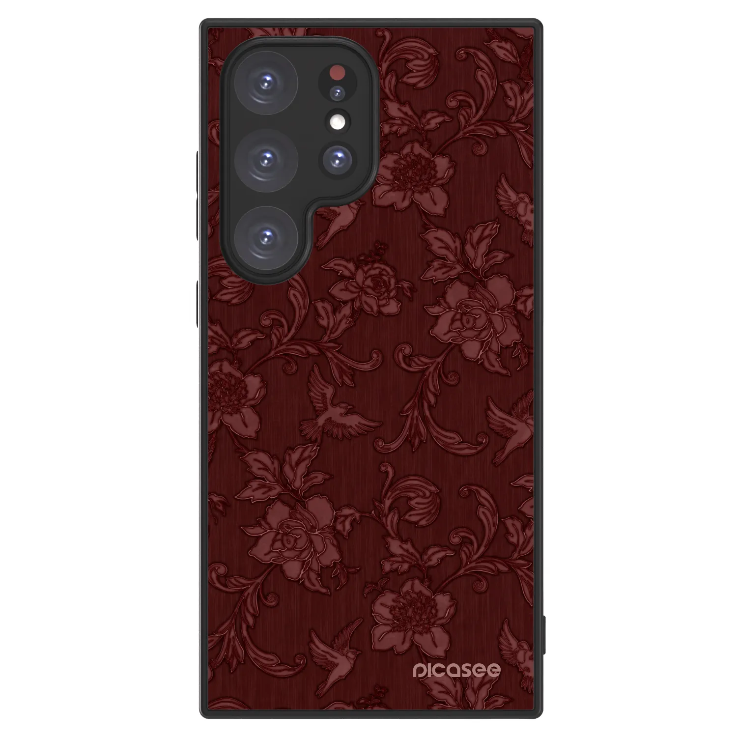 Picasee ULTIMATE CASE Samsung Galaxy S24 Ultra S928B 5G - készülékre - Red Elegance