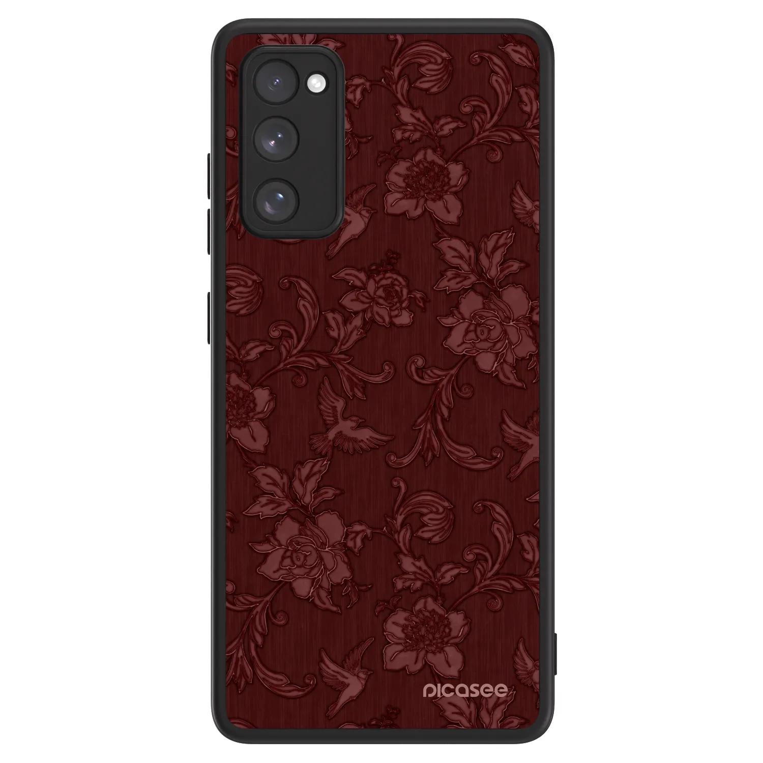 Picasee ULTIMATE CASE PowerShare Samsung Galaxy S20 FE - készülékre - Red Elegance